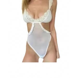 NEW WE ARE HAH key to your heart bodysuit in la crème